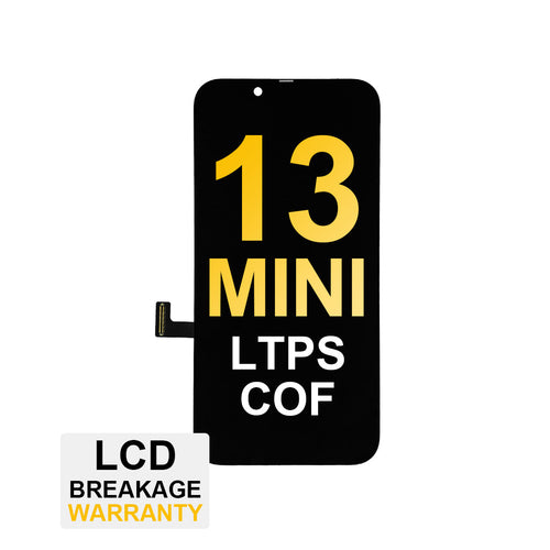 (MP+ COF) LTPS InCell LCD Assembly for iPhone 13 Mini - Black