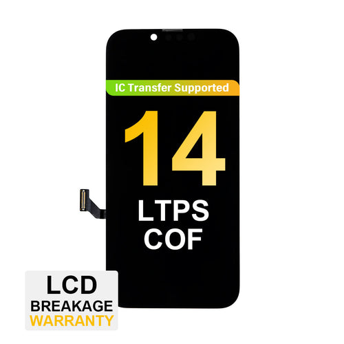 (MP+ COF) LTPS InCell LCD Assembly for iPhone 14 - Black